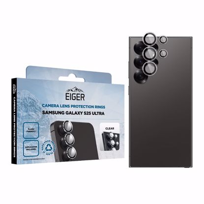 Picture of Eiger Eiger Mountain Glass LENS RING GRS for Samsung Galaxy S25 Ultra in Clear